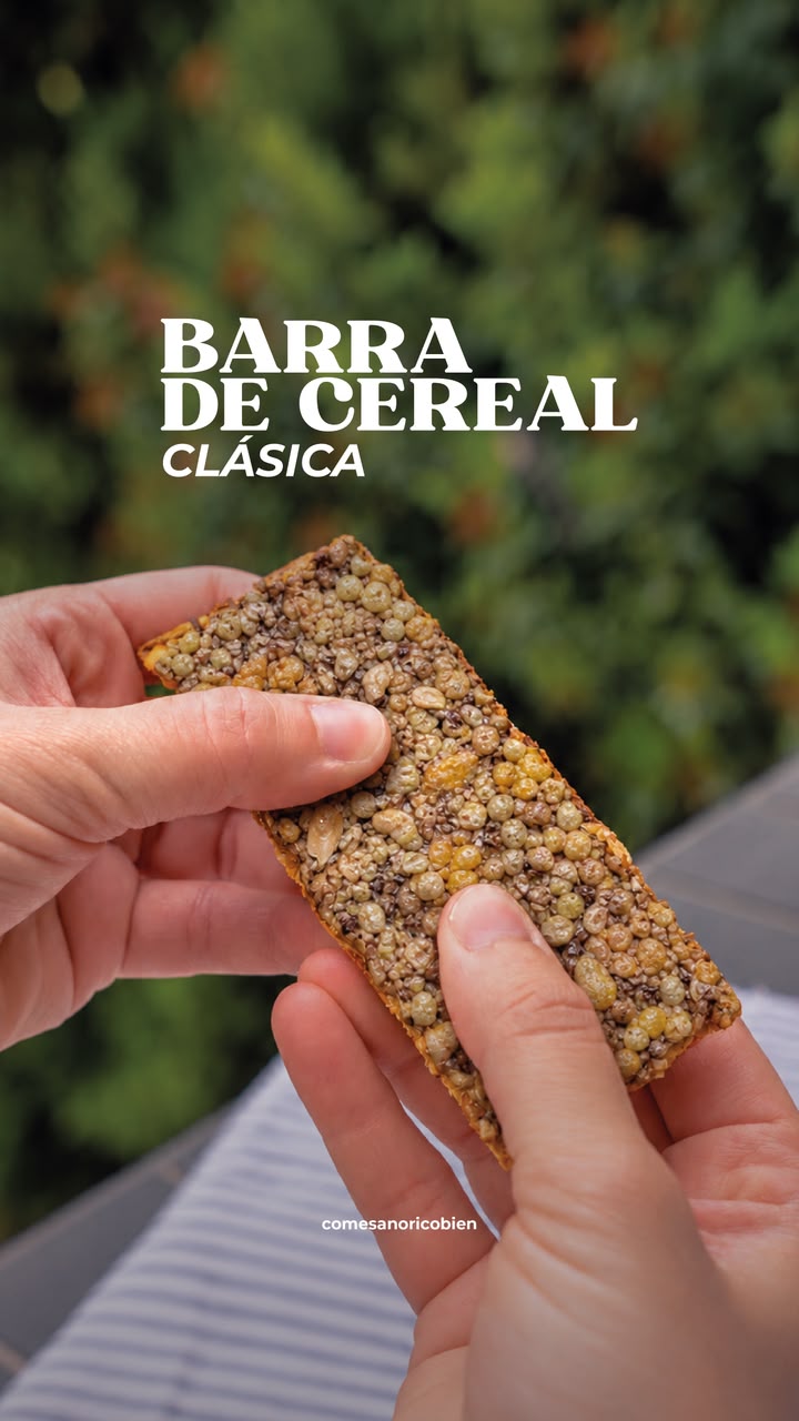 Barra de cereal clásica